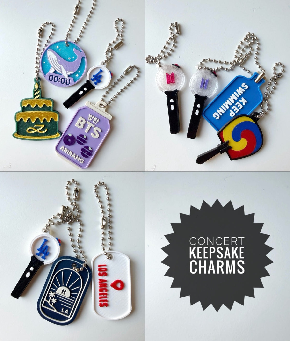 Arirang Concert Keepsake Charms