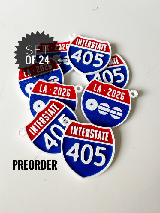 [PREORDER] 405 Freeway LA Freebies (24 pcs)