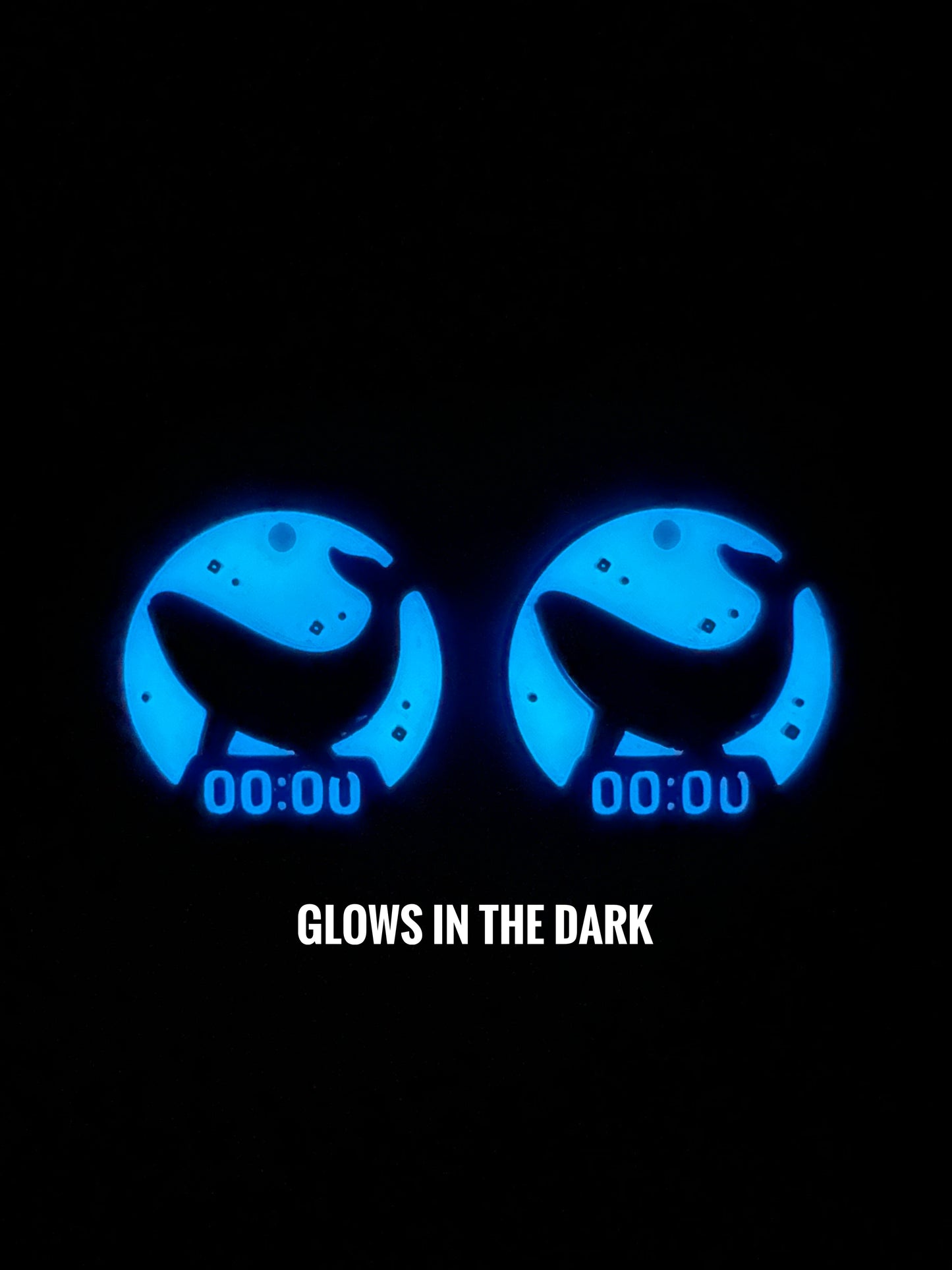 [PREORDER] Glow-in-the-Dark 00:00 Whale (24 pcs)