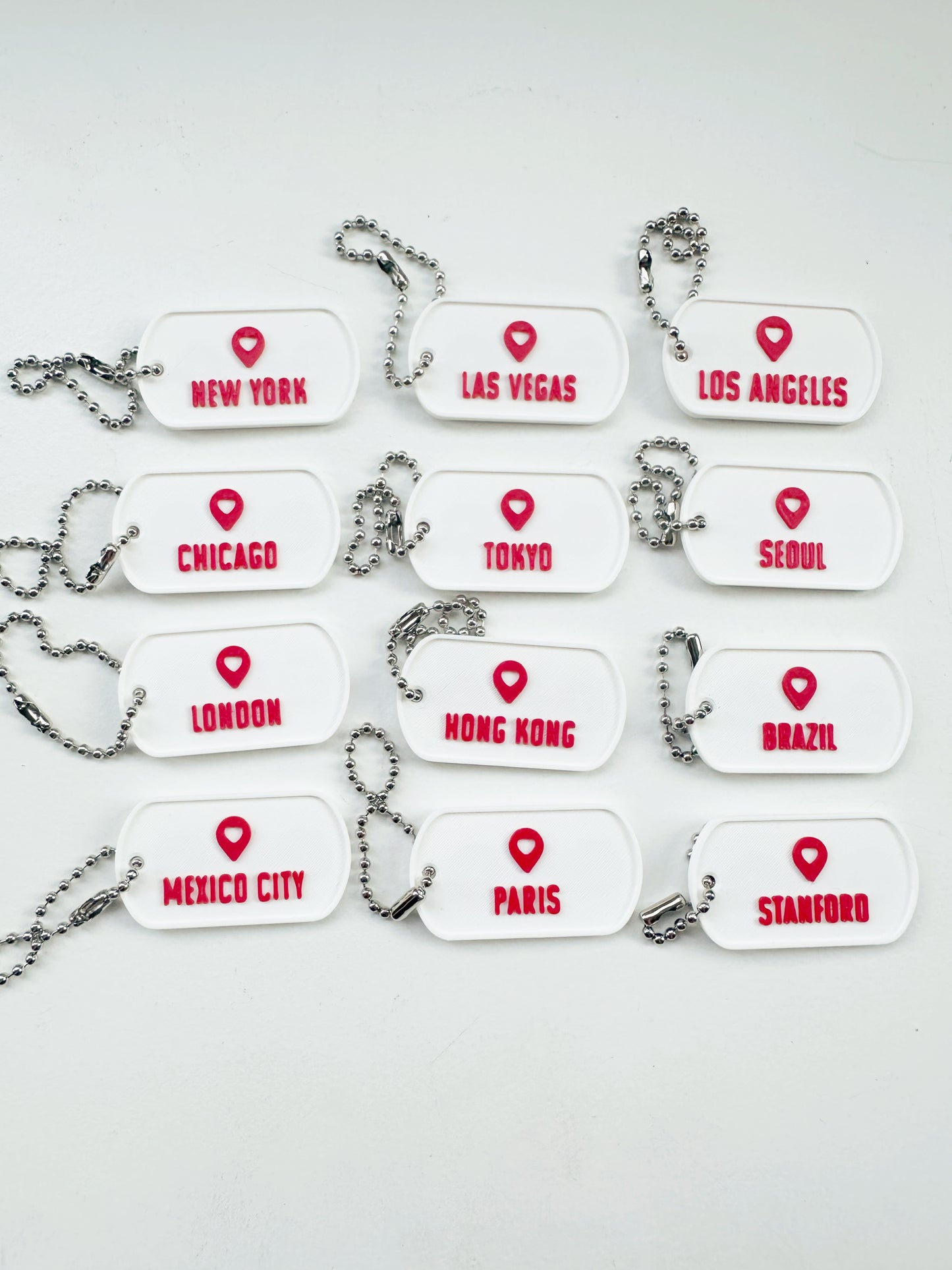 7 Cities (OT7) Tour Charms (7 pcs)