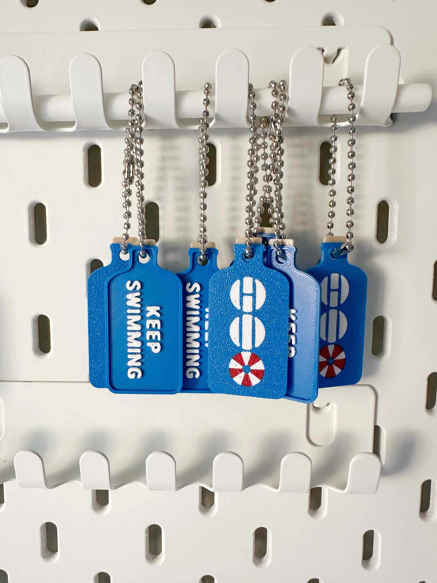 Keep Swimming Keychain Charms (24 pcs)