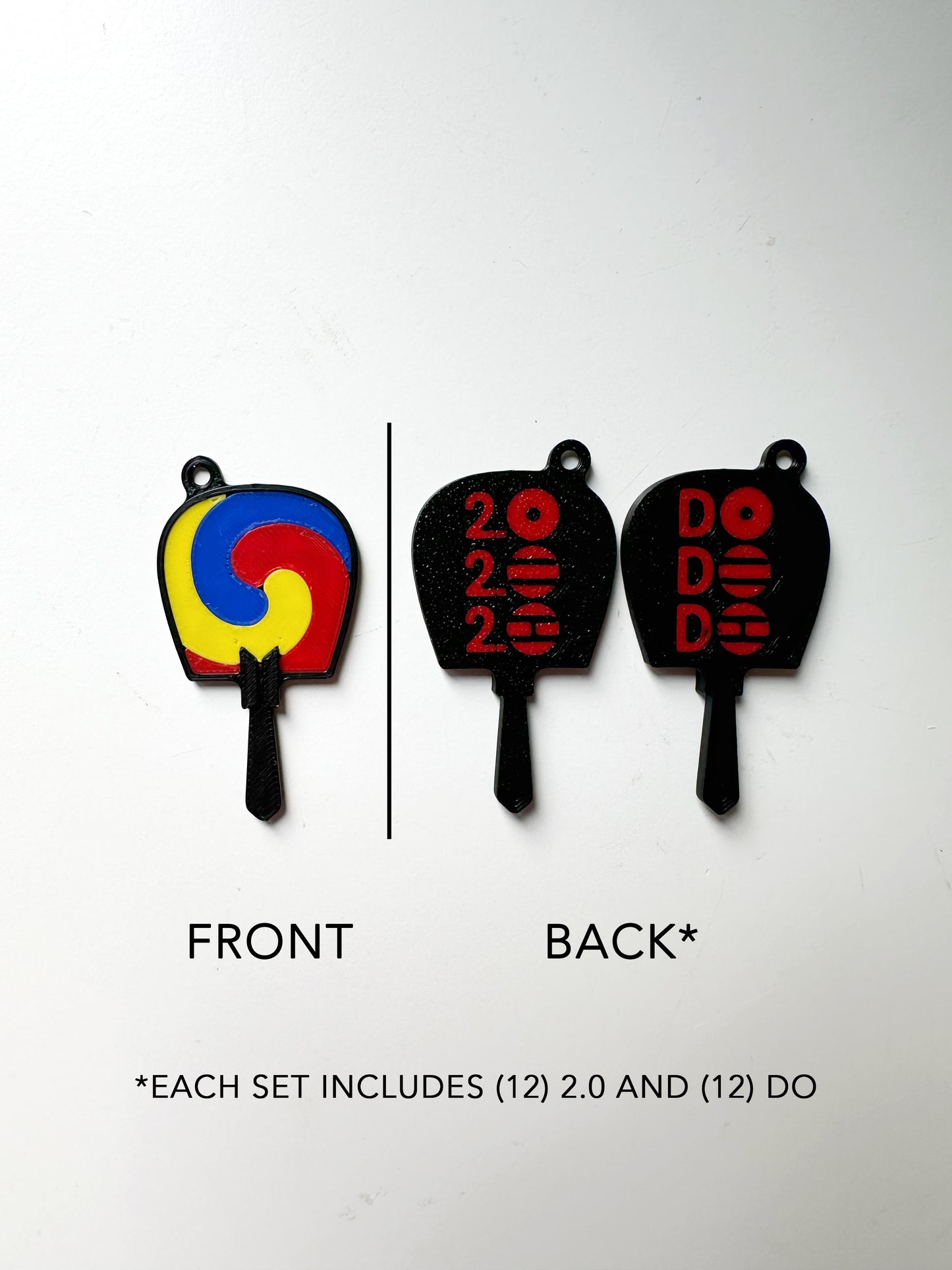 Korean Fan 2.0 Keychain Charms (24pcs)
