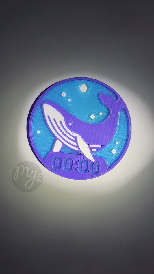 [PREORDER] Glow-in-the-Dark 00:00 Whale (24 pcs)